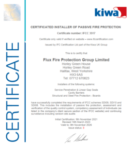 IFC Certificate